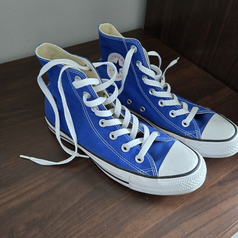 Converse Blue High-Top Sneakers